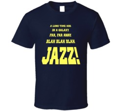 Blah Jazz Funny Star Wars Geek Parody T Shirt