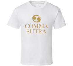 Comma Sutra Funny Geek Grammar T Shirt