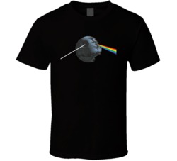Death Star Dark Side Funny Geek T Shirt