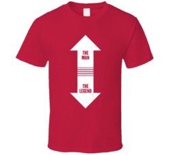 The Man The Legend Funny Bro Bar Crawl Drinking Frat Party T Shirt