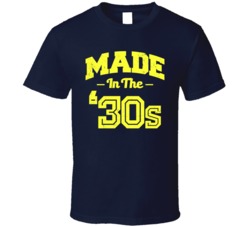 Made In The 30s Funny Worn Look T Shirt