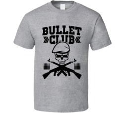 Bullet Club Funny Guns Firearms Weapons Worn Look T Shirt