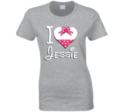 Jessie Heart Love Boyfriend Girlfriend First Name Cute Valentines Gift
