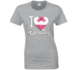 Dorian Heart Love Boyfriend Girlfriend First Name Cute Valentines Gift