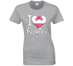 Adrien Heart Love Boyfriend Girlfriend First Name Cute Valentines Gift