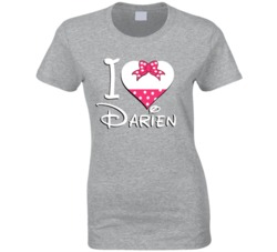 Darien Heart Love Boyfriend Girlfriend First Name Cute Valentines Gift