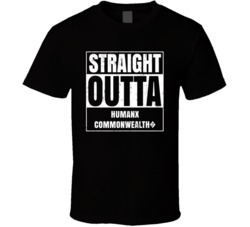 Straight Outta Humanx Commonwealth? Fictional Places Parody T Shirt