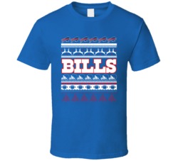 Buffalo Football Team Ugly Christmas Sweater Holiday Sports Fan Gift T