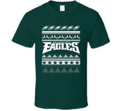 Philadelphia Football Team Ugly Christmas Sweater Holiday Sports Fan G
