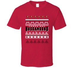 Tampa Bay Football Team Ugly Christmas Sweater Holiday Sports Fan Gift
