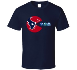 Houston Division Champs Football Fan Video Game Parody T Shirt