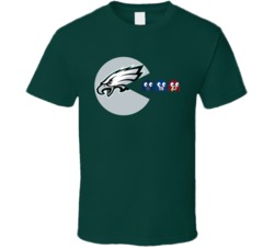 Philadelphia Division Champs Football Fan Video Game Parody T Shirt