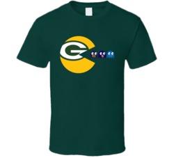 Green Bay Division Champs Football Fan Video Game Parody T Shirt