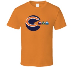 Chicago Division Champs Football Fan Video Game Parody T Shirt
