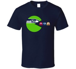 Seattle Division Champs Football Fan Video Game Parody T Shirt
