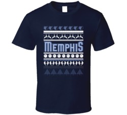 Memphis Basketball Team Ugly Christmas Sweater Holiday Sports Fan Gift
