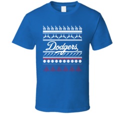 LA Los Angeles Baseball Ugly Christmas Sweater Holiday Sports Fan Gift
