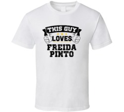 This Guy Loves Freida Pinto Sexiest Women Fan T Shirt