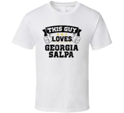 This Guy Loves Georgia Salpa Sexiest Women Fan T Shirt