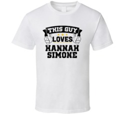 This Guy Loves Hannah Simone Sexiest Women Fan T Shirt