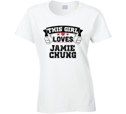 This Girl Loves Jamie Chung Sexiest Women Fan T Shirt