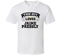 This Guy Loves Jaime Pressly Sexiest Women Fan T Shirt