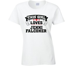 This Girl Loves Jenni Falconer Sexiest Women Fan T Shirt