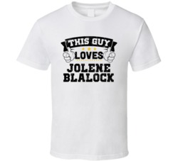 This Guy Loves Jolene Blalock Sexiest Women Fan T Shirt