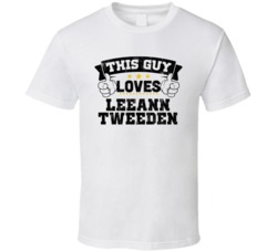 This Guy Loves Leeann Tweeden Sexiest Women Fan T Shirt