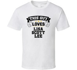 This Guy Loves Lisa Scott Lee Sexiest Women Fan T Shirt
