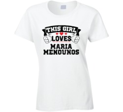 This Girl Loves Maria Menounos Sexiest Women Fan T Shirt