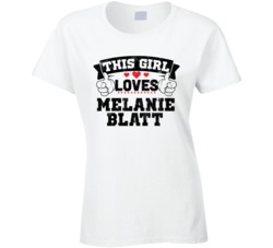 This Girl Loves Melanie Blatt Sexiest Women Fan T Shirt