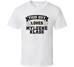 This Guy Loves Myleene Klass Sexiest Women Fan T Shirt