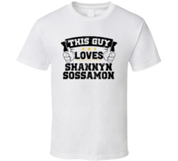 This Guy Loves Shannyn Sossamon Sexiest Women Fan T Shirt