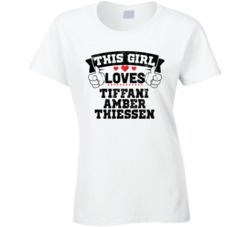 This Girl Loves Tiffani Amber Thiessen Sexiest Women Fan T Shirt