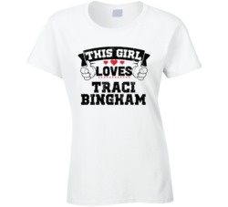 This Girl Loves Traci Bingham Sexiest Women Fan T Shirt