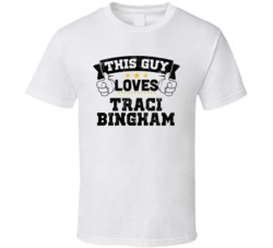 This Guy Loves Traci Bingham Sexiest Women Fan T Shirt