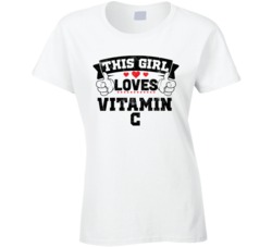 This Girl Loves Vitamin C Sexiest Women Fan T Shirt