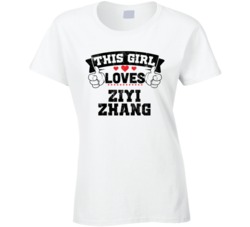 This Girl Loves Ziyi Zhang Sexiest Women Fan T Shirt