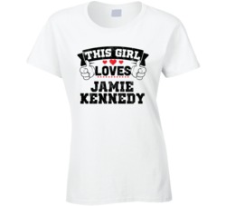 This Girl Loves Jamie Kennedy Funny Fan T Shirt
