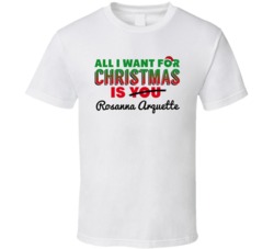 All I Want For Christmas Is Rosanna Arquette Sexy Women Celebrity Fan 