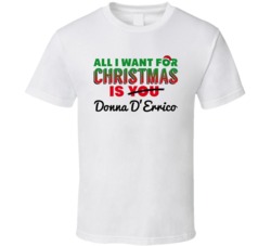 All I Want For Christmas Is Donna D'Errico Sexy Women Celebrity F