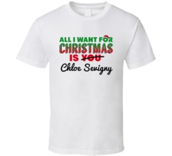 All I Want For Christmas Is Chloe Sevigny Sexy Women Celebrity Fan T S