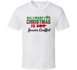 All I Want For Christmas Is Jessica Cauffiel Sexy Women Celebrity Fan 