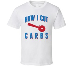 How I Cut Carbs Pizza Slicer Funny Food T Shirt