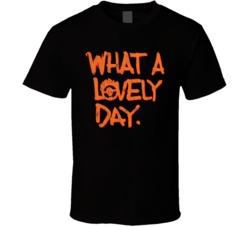 What A Lovely Day Mad Max Fury Road Worn Look T Shirt