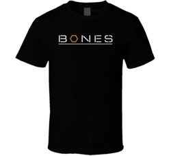 Bones TV Show Title Poster Fan T Shirt