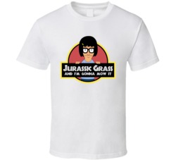 Jurassic Grass I'm Gonna Mow It Bob's Burger T Shirt