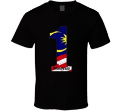 1 Malaysia Automobile Car Parts Cool Brand Logo T Shirt