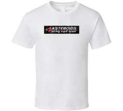 4 Asteroids Racing Kart Team Automobile Car Parts Cool Brand Logo T Sh